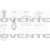 image:imageOVENTE Corded Hand Blender Set with Whisk Beaker and Chopper White HS685W