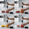 image:imageOVENTE Cordless Immersion Hand Blender 300W Rechargeable White HR995WBlack  200 Watts