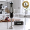 image:imageOVENTE Cordless Immersion Hand Blender 300W Rechargeable White HR995WBlack  200 Watts