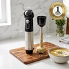 image:imageOVENTE Cordless Immersion Hand Blender 300W Rechargeable White HR995WBlack  300 Watts