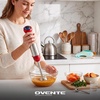 image:imageOVENTE Cordless Immersion Hand Blender 300W Rechargeable White HR995WRed  300 Watts