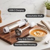 image:imageOVENTE Cordless Immersion Hand Blender 300W Rechargeable White HR995WWhite  300 Watts