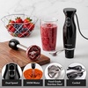 image:imageOVENTE Electric Corded Hand Blender 300W with 2 Mixing Speeds White HS560WBlack