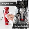 image:imageOVENTE Electric Corded Hand Blender 300W with 2 Mixing Speeds White HS560WRed