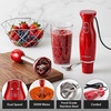 image:imageOVENTE Electric Corded Hand Blender 300W with 2 Mixing Speeds White HS560WRed