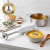 image:imageOVENTE Electric Corded Hand Blender 300W with 2 Mixing Speeds White HS560WWhite