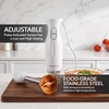 image:imageOVENTE Electric Corded Hand Blender 300W with 2 Mixing Speeds White HS560WWhite