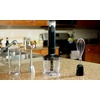 image:imageOVENTE Electric Corded Hand Blender 500W with 6 Mixing Speed Black HS690BWith Attachment