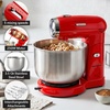 image:imageOVENTE Electric Stand Mixer 35 QT 5 Mixing Speeds 250W Black SM680BRed