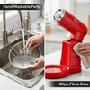 image:imageOVENTE Electric Stand Mixer 35 QT 5 Mixing Speeds 250W Black SM680BRed