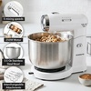 image:imageOVENTE Electric Stand Mixer 35 QT 5 Mixing Speeds 250W Black SM680BWhite