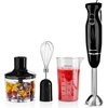 image:imageOVENTE Immersion Electric Hand Blender 300 Watt Power 2 Mix Speed amp Portable 5 Speed Mixing Electric Hand Mixer with Stainless Steel Whisk Beater Attachments amp Snap Storage Case