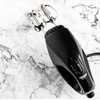 image:imageOVENTE Portable Electric Hand Mixer 5 Speed Mixing 150W Powerful Blender for Baking amp Cooking with 2 Stainless Steel Chrome Beater Attachments amp Snap Clear Case Compact Easy Storage Turquoise HM161TMixer  Black