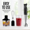 image:imageOVENTE Replacement Shaft for HS560 Hand Stick Blenders Silver ACPHS7010