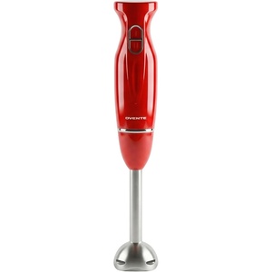 image:imageOVENTE Electric Corded Hand Blender 300W with 2 Mixing Speeds White HS560WRed