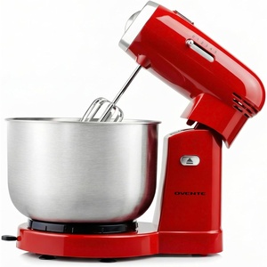image:imageOVENTE Electric Stand Mixer 35 QT 5 Mixing Speeds 250W Black SM680BRed