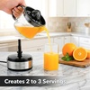 image:imageOVENTE Electric Citrus Juicer Machine 40 Watts 17 oz Green JE44GBlack