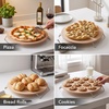 image:imageOVENTE 13 Round Pizza Stone for Oven and Grill Beige BW10132