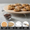 image:imageOVENTE 13 Round Pizza Stone for Oven and Grill Beige BW10132