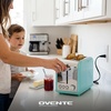 image:imageOVENTE 2Slice Electric Toaster 825W 6 Browning Setting Turquoise TS2450T