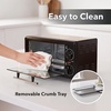 image:imageOVENTE 8L Toaster Oven Adjustable Temperature 60Min Timer Black TO2808BTO2808B