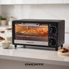 image:imageOVENTE 8L Toaster Oven Adjustable Temperature 60Min Timer Black TO2808BTO2808B