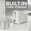 image:imageOVENTE Electric 2 Slice Toaster Machine 6Shade Setting Black TP2210BWhite
