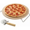 image:imageOVENTE 13 Round Pizza Stone for Oven and Grill Beige BW10132