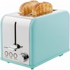 image:imageOVENTE 2Slice Electric Toaster 825W 6 Browning Setting Turquoise TS2450T