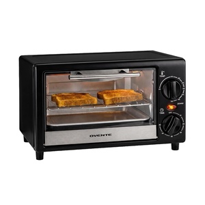 image:imageOVENTE 8L Toaster Oven Adjustable Temperature 60Min Timer Black TO2808BTO2808B