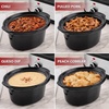 image:imageOVENTE Double Slow Cooker 3Qt Buffet Server Silver SLO215BRSLO315CBR  Silver
