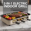 image:imageOVENTE Electric Griddle with 16 x 10 Inch NonStick Plate Blue GD1610LBLBeige