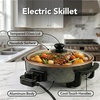 image:imageOVENTE Round Electric Skillet 115 Nonstick Frying Pan Copper SK11112CO115 Inch  Copper