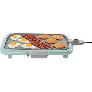 image:imageOVENTE Electric Griddle with 16 x 10 Inch NonStick Plate Blue GD1610LBLLight Blue