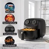 image:imageOVENTE 2 Qt Compact Air Fryer for 12 People 900W Power Black FAM18900BFAM18900B  Black