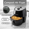 image:imageOVENTE 32 Qt Compact Air Fryer wAdjustable Temperature Black FAM11320B