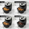 image:imageOVENTE 32 Qt Compact Air Fryer wAdjustable Temperature Black FAM11320B