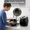 image:imageOVENTE 32 Qt Compact Air Fryer wAdjustable Temperature Black FAM11320B
