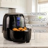 image:imageOVENTE 32 Qt Compact Digital Air Fryer 1400W Power Black FAD61302BBlack