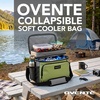image:imageOVENTE Collapsible Soft Cooler Bag Insulated Lunch Bag Green CCBI024GGGreen
