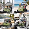 image:imageOVENTE Collapsible Soft Cooler Bag Insulated Lunch Bag Green CCBI024GGGreen