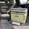 image:imageOVENTE Collapsible Soft Cooler Bag Insulated Lunch Bag Green CCBI024GGGreen