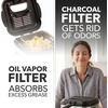 image:imageOVENTE Electric Deep Fryer 2L Capacity 1500W Copper FDM2201COACPFDM1503  Black and White