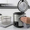 image:imageOVENTE Electric Deep Fryer 2L Capacity 1500W Copper FDM2201COFDM1091BR  Silver