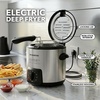 image:imageOVENTE Electric Deep Fryer 2L Capacity 1500W Copper FDM2201COFDM1091BR  Silver