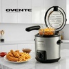 image:imageOVENTE Electric Deep Fryer 2L Capacity 1500W Copper FDM2201COFDM1091BR  Silver