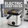 image:imageOVENTE Electric Deep Fryer 2L Capacity 1500W Copper FDM2201COFDM1501BR  Silver