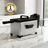 image:imageOVENTE Electric Deep Fryer 2L Capacity 1500W Copper FDM2201COFDM2201BR  Silver