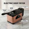 image:imageOVENTE Electric Deep Fryer 2L Capacity 1500W Copper FDM2201COFDM2201CO  Copper