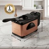 image:imageOVENTE Electric Deep Fryer 2L Capacity 1500W Copper FDM2201COFDM2201CO  Copper